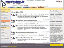 Tablet Screenshot of dtown.anfritz.de